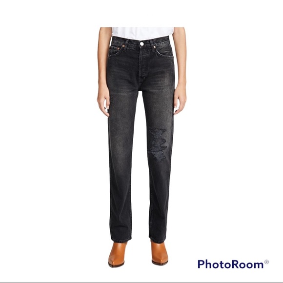 RE/DONE High Rise Loose Jeans, size: 30 - Picture 2 of 13